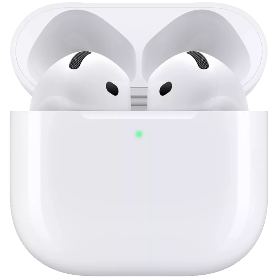 سماعات AirPods 4 مع خاصية إلغاء الضوضاء النشطة، موديل A3055 A3056 A3059