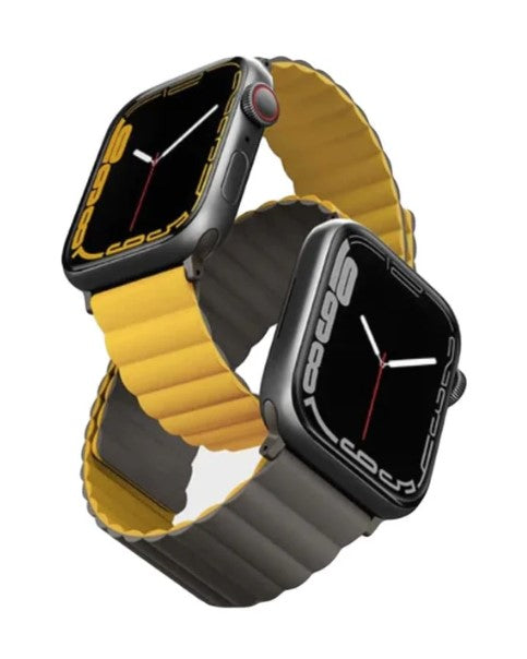 حزام سيليكون مغناطيسي قابل للعكس لساعة Apple Watch