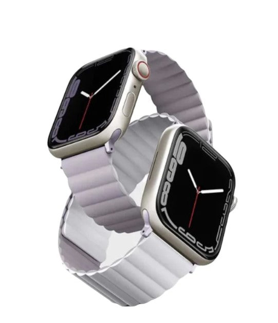 حزام سيليكون مغناطيسي قابل للعكس لساعة Apple Watch