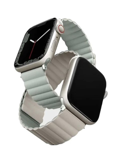 حزام سيليكون مغناطيسي قابل للعكس لساعة Apple Watch