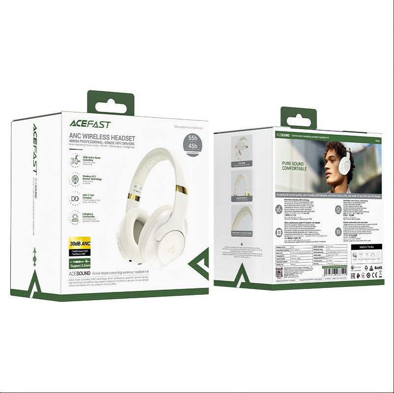 سماعة رأس لاسلكية ANC H4