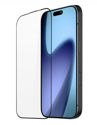 واقي شاشة زجاجي مقوى ثلاثي الأبعاد من WIZARD لهاتف iPhone 17 Pro