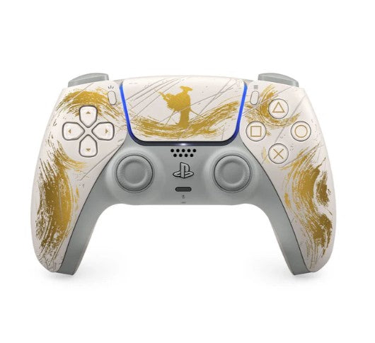 وحدة تحكم لاسلكية DualSense لجهاز PlayStation 5 من سوني - إصدار Ghost of Yōtei Gold المحدود