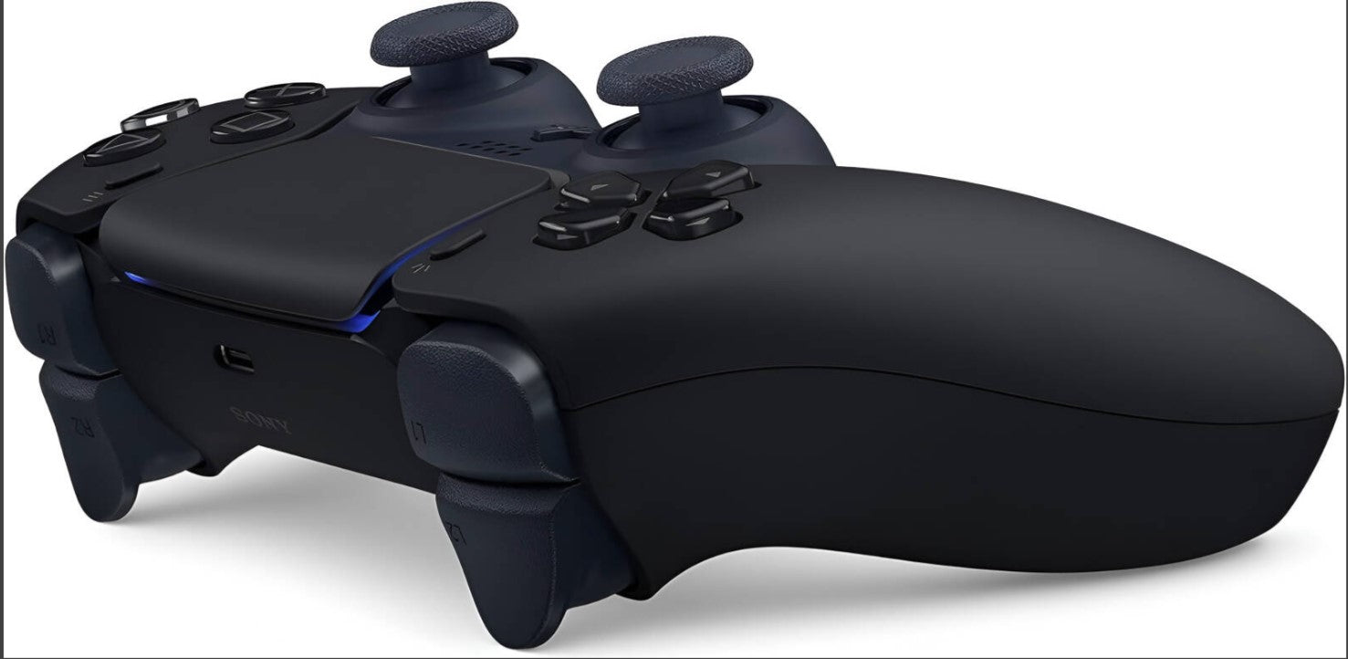 وحدة تحكم لاسلكية DualSense لجهاز PlayStation 5 من سوني - أسود داكن