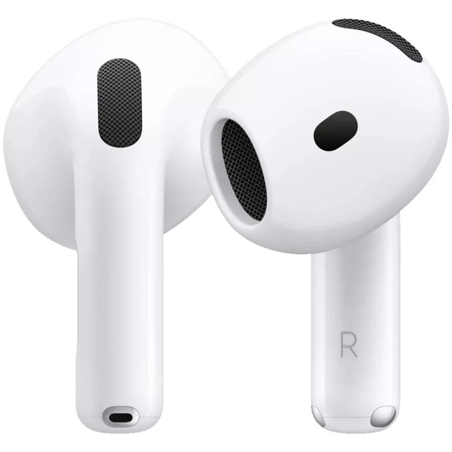 سماعات AirPods 4 مع خاصية إلغاء الضوضاء النشطة، موديل A3055 A3056 A3059